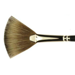 Eye powder brush (fan)